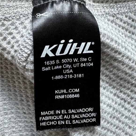 Kühl Women’s Petra waffle knit Turtleneck gray size medium - Picture 7 of 9